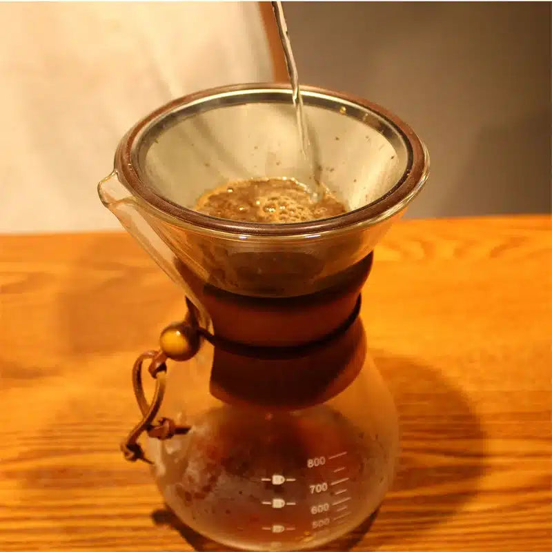Filtre à Café en Acier Inoxydable 600 Mailles pour 1 à 3 Tasses - vue 6