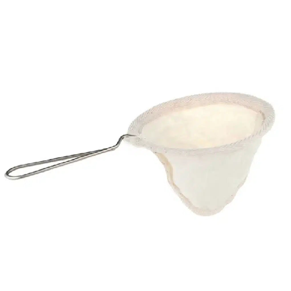 Filtre à Café Réutilisable en Coton Bio Écologique avec Poignée Inox - vue 1