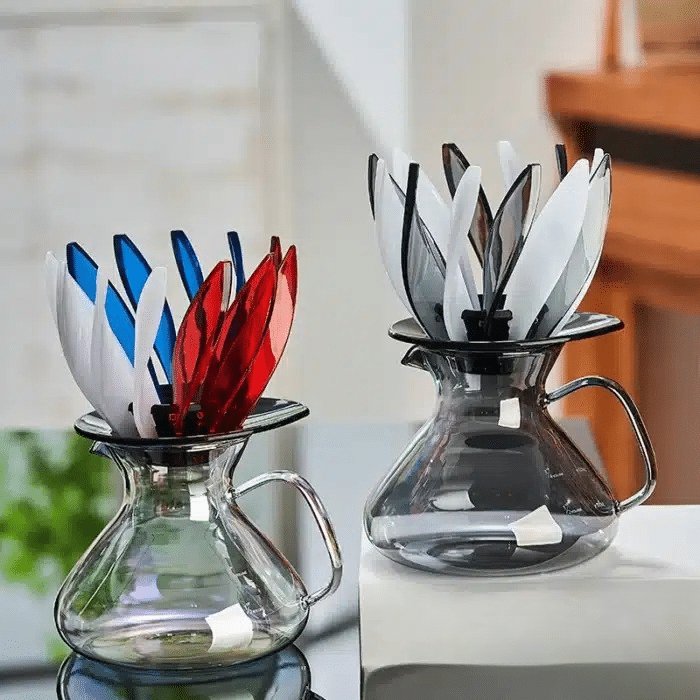 Filtre à Café Nénuphar en Silicone Design Unique pour Préparation Parfaite - vue 1