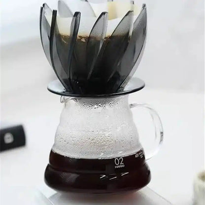 Filtre à Café Nénuphar en Silicone Design Unique pour Préparation Parfaite - vue 3