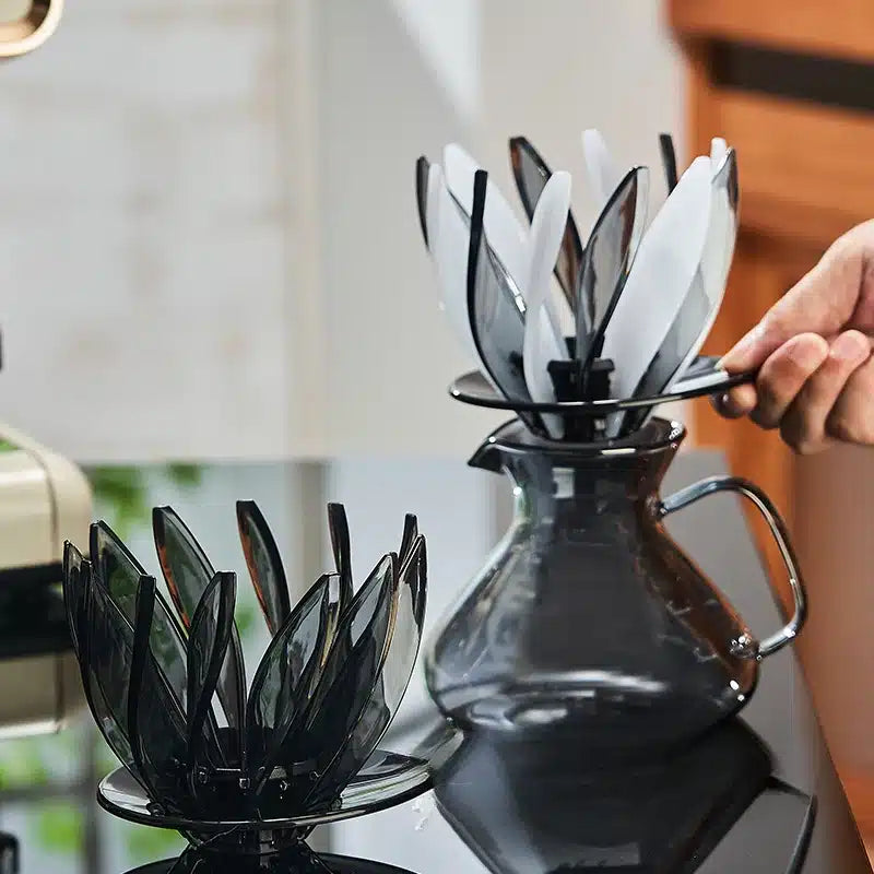 Filtre à Café Nénuphar en Silicone Design Unique pour Préparation Parfaite - vue 4