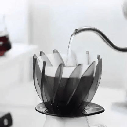 Filtre à Café Nénuphar en Silicone Design Unique pour Préparation Parfaite - vue 6