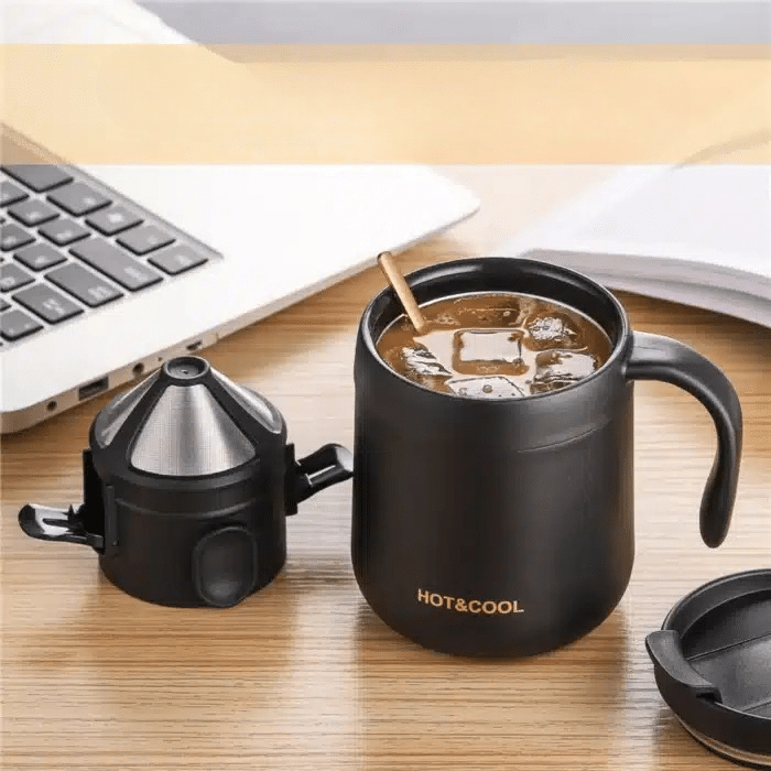 Filtre à Café Portable en Acier Inoxydable Goutte à Goutte 304 - vue 5