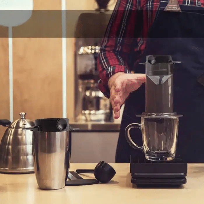 Filtre à Café Portable en Acier Inoxydable Goutte à Goutte 304 - vue 6