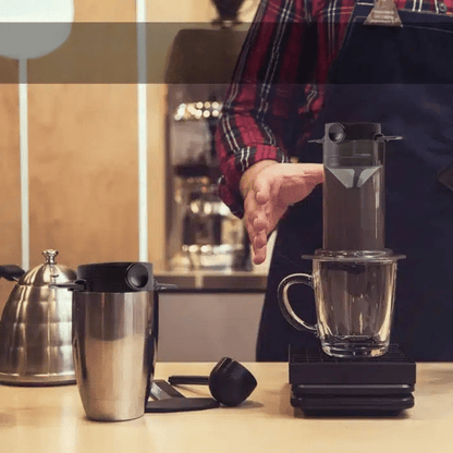 Filtre à Café Portable en Acier Inoxydable Goutte à Goutte 304 - vue 6