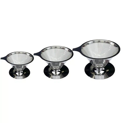 Filtre à Café Réutilisable en Acier Inoxydable Goût Intense 304 - vue 1