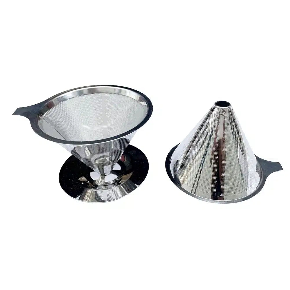 Filtre à Café Réutilisable en Inox Écologique et Pratique 1 Pièce - vue 3