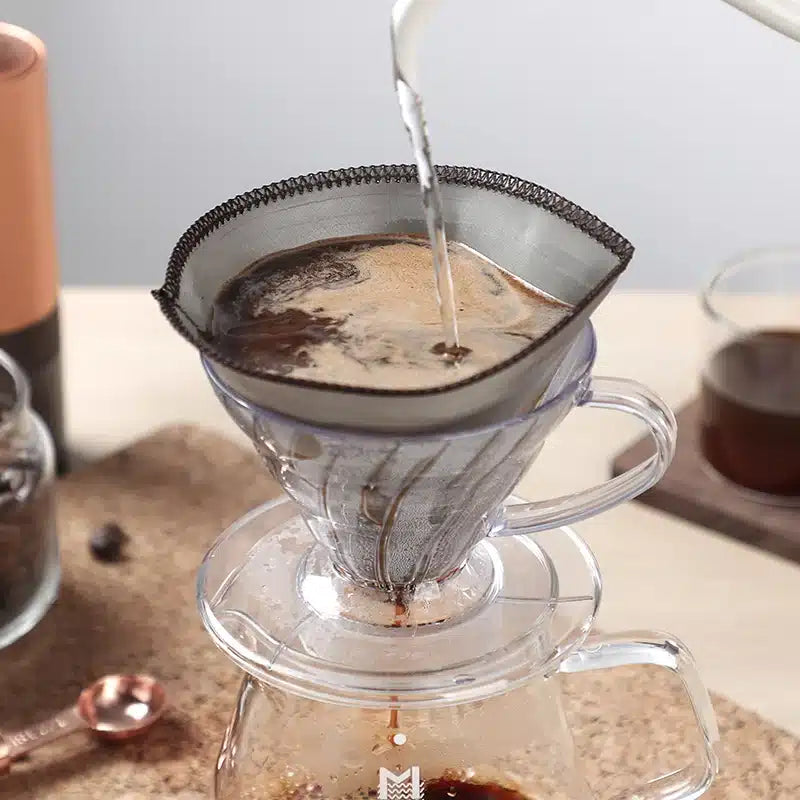 Filtre Chemex en Acier Inoxydable Réutilisable - Universel - vue 2