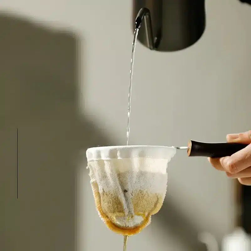 Filtre en Tissu Réutilisable Écologique pour Café Parfait 4 Tailles - vue 6
