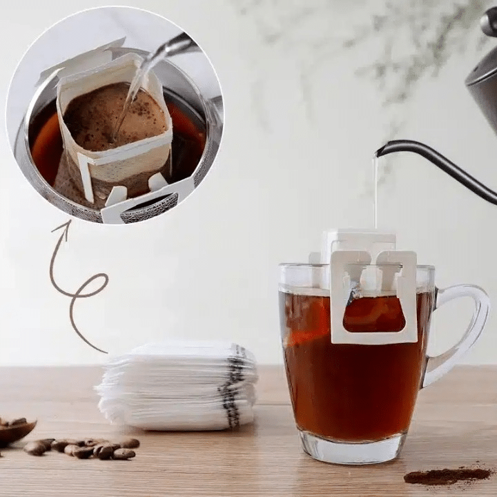 Filtres en Papier Écologiques pour Café 50 Pièces - vue 5