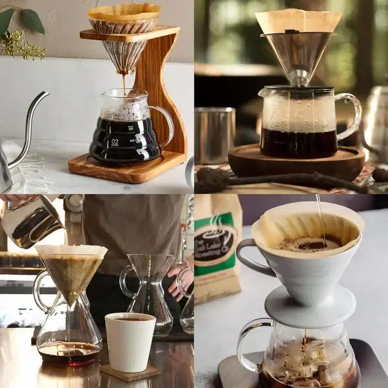 Filtres à Café en Papier Écologique 40 Pièces - Adaptables 2 Tailles - vue 2