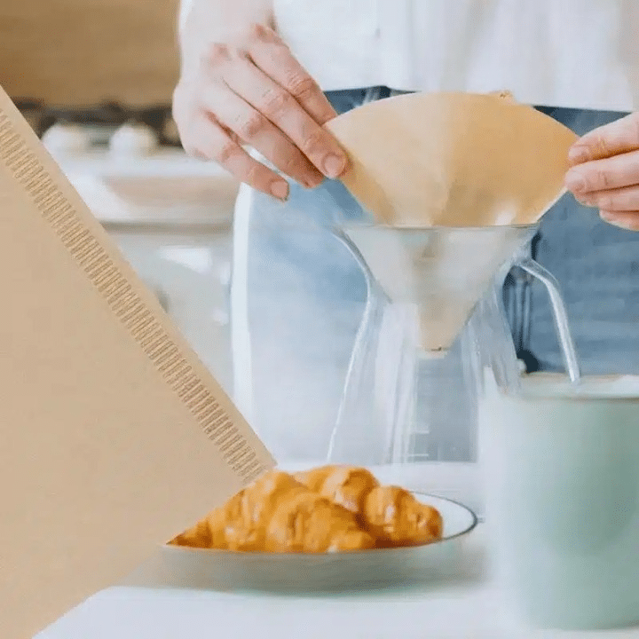 Filtres à Café en Papier Écologique 40 Pièces - Adaptables 2 Tailles - vue 5