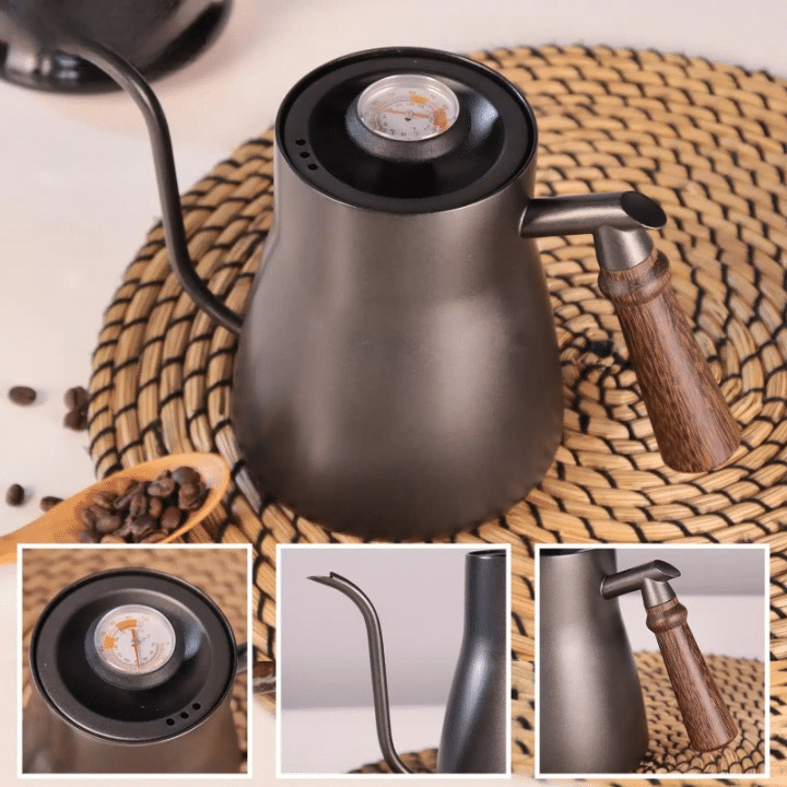 Kit Café Complet en Acier Inoxydable - 6 Pièces Essentielles - vue 3