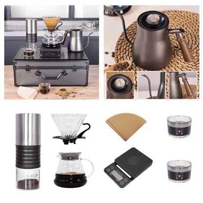 Kit Café Complet en Acier Inoxydable - 6 Pièces Essentielles - vue 4