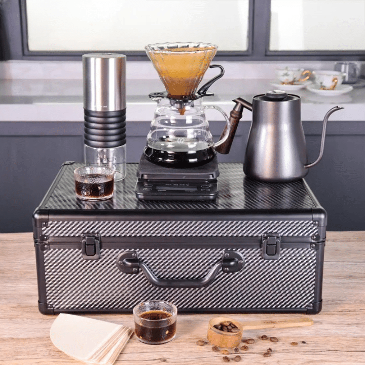Kit Café Complet en Acier Inoxydable - 6 Pièces Essentielles - vue 1