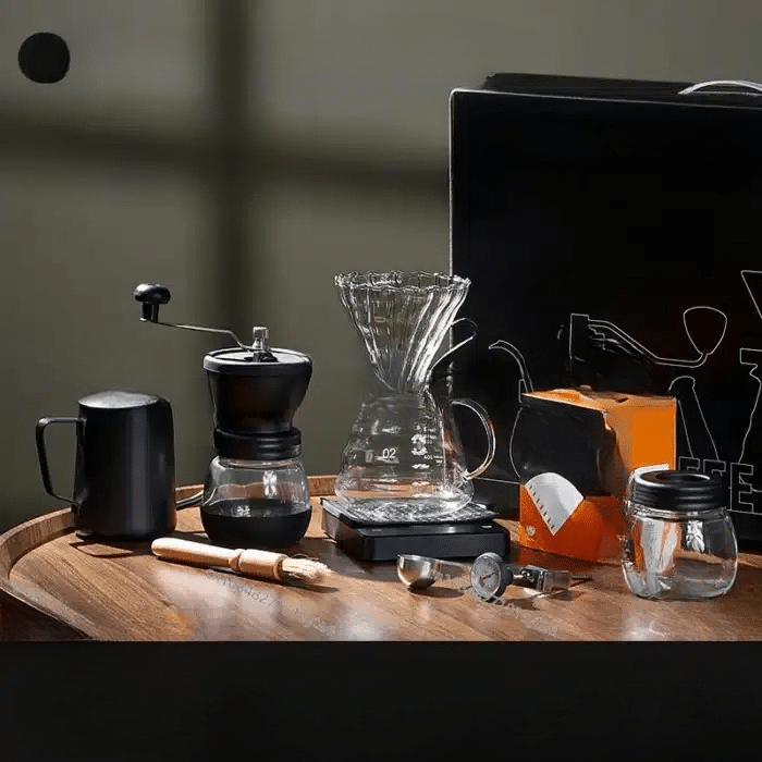 Kit de Nettoyage Barista en Acier Inoxydable pour Café Parfait - vue 2