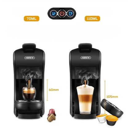 Machine à Café Bureau Compacte Système à Capsules 5-10 Tasses - vue 4