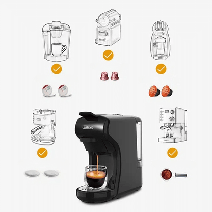 Machine à Café Bureau Compacte Système à Capsules 5-10 Tasses - vue 5
