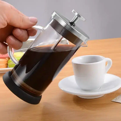 Machine à Café French Press en Verre Borosilicate 1L - vue 1