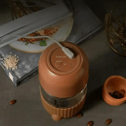 Machine à Café Grain Compacte USB avec Meulage Automatique - vue 4
