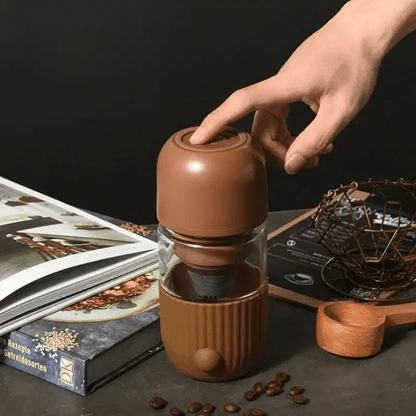 Machine à Café Grain Compacte USB avec Meulage Automatique - vue 1