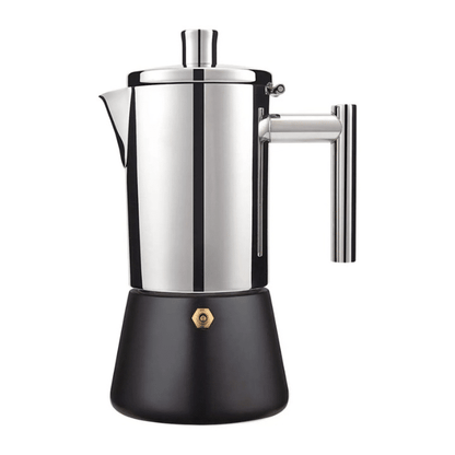 Cafetière Moka Italienne en Acier Inox 4 Tasses - vue 1