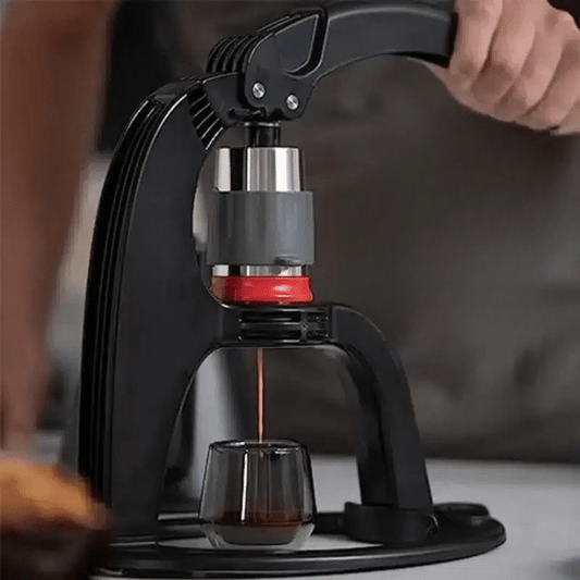 Machine à Café Manuelle en Acier Inoxydable Espresso Professionnel - vue 2