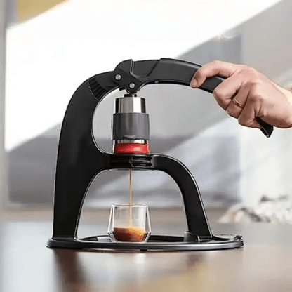 Machine à Café Manuelle en Acier Inoxydable Espresso Professionnel - vue 4