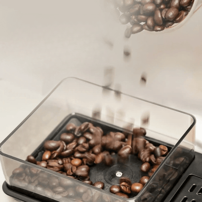 Machine à Café Semi-Automatique en Acier Inoxydable avec Broyeur Intégré - vue 2