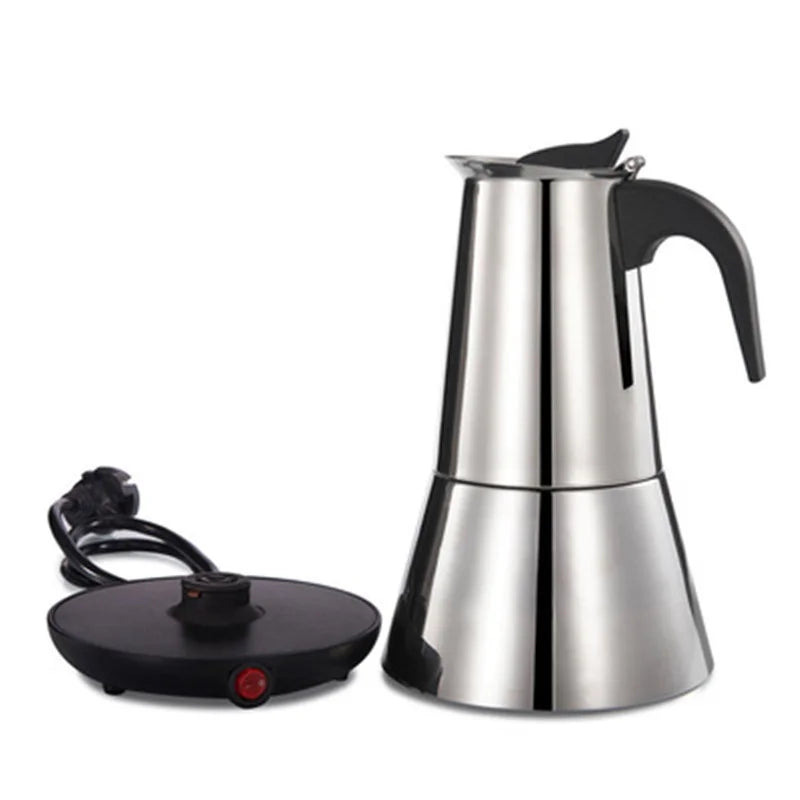 Machine à Café Semi-Pro en Acier Inoxydable 300ML - vue 6
