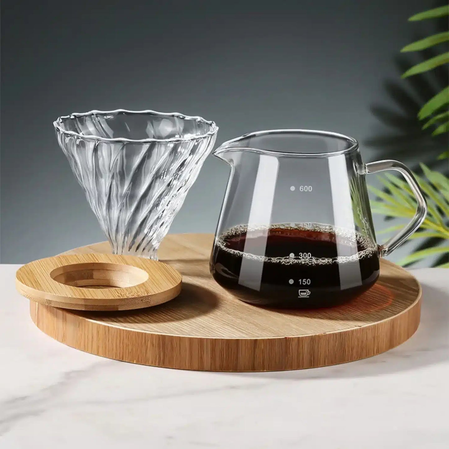 Machine à Café V60 en Plastique avec Capacité 600ML - vue 2