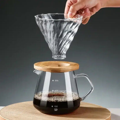 Machine à Café V60 en Plastique avec Capacité 600ML - vue 1