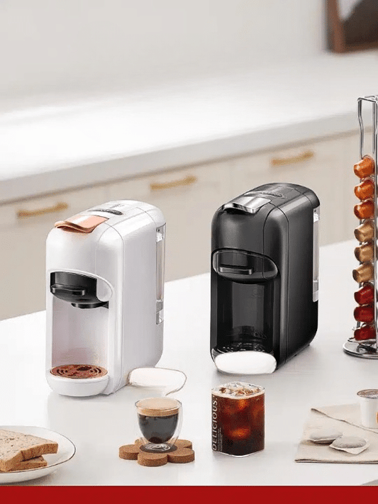 Machine à Espresso Professionnelle 5 en 1 en Acier Inoxydable - vue 1