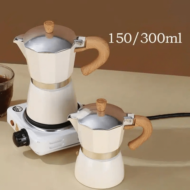Cafetière Moka Pot en Aluminium 6 Tasses - vue 3