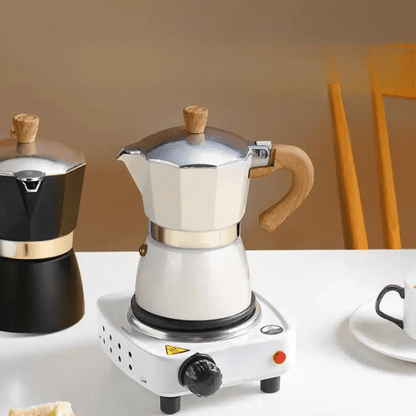 Cafetière Moka Pot en Aluminium 6 Tasses - vue 4