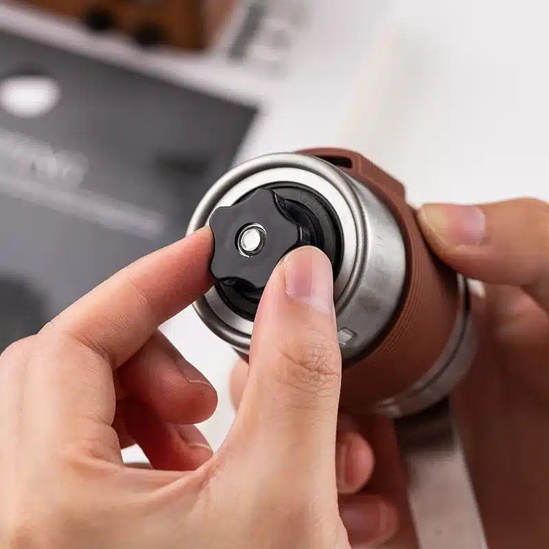 Moulin à Café en Acier Inoxydable avec Meule en Céramique Compact - vue 2
