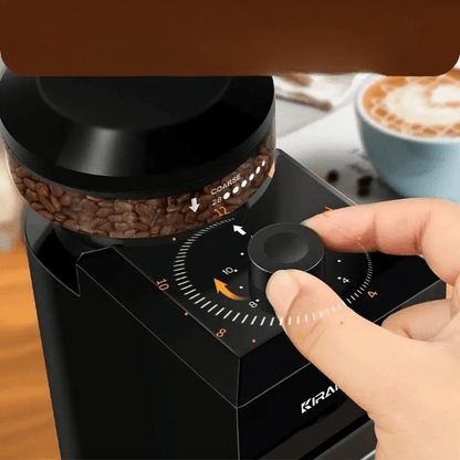 Moulin à Café Électrique en Acier Inoxydable 28 Vitesses - vue 4