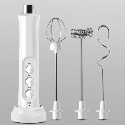 Mousseur à Lait Sans Fil 3 Vitesses - Accessoire Café Pratique - vue 5