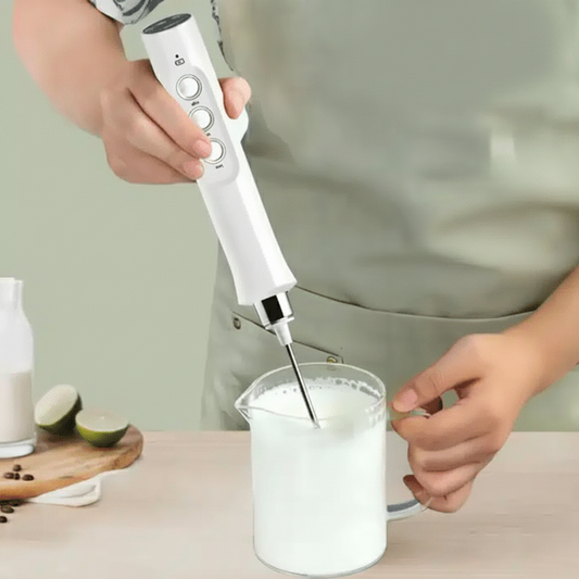 Mousseur à Lait Sans Fil 3 Vitesses - Accessoire Café Pratique - vue 6