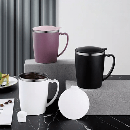 Mug Isotherme en Acier Inoxydable pour Café à Emporter 350ML - vue 2