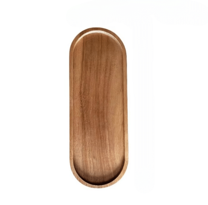 Plateau en Bois Élégant pour Café Gourmand 40 x 25 cm - vue 1