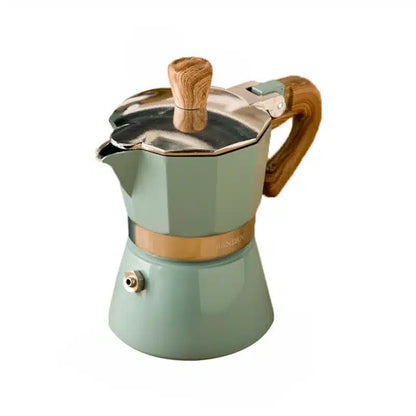 Cafetière à Moka en Aluminium Design Italien 6 Tasses - vue 3