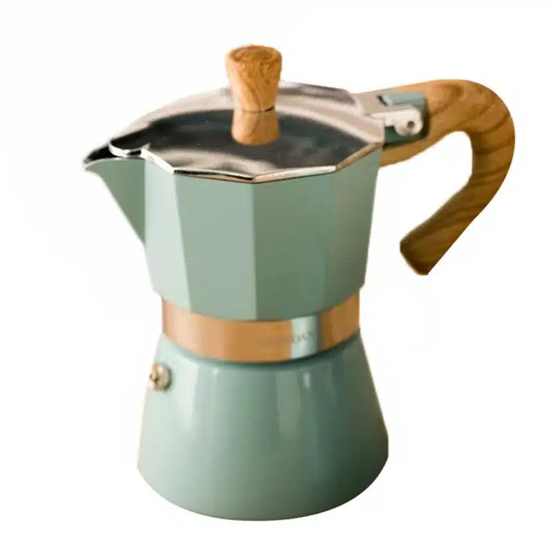 Cafetière à Moka en Aluminium Design Italien 6 Tasses - vue 5