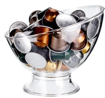 Présentoir à Capsules Nespresso Transparent Design Élégant 18CM - vue 1