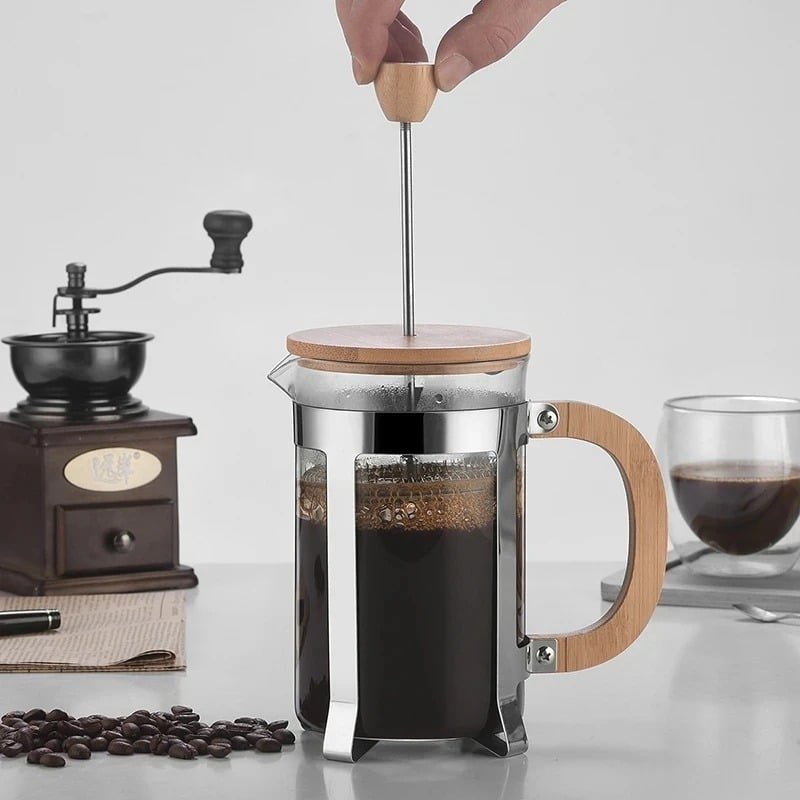 Presse à Café en Verre et Acier Inoxydable 350ML - vue 2