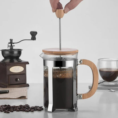Presse à Café en Verre et Acier Inoxydable 350ML - vue 2