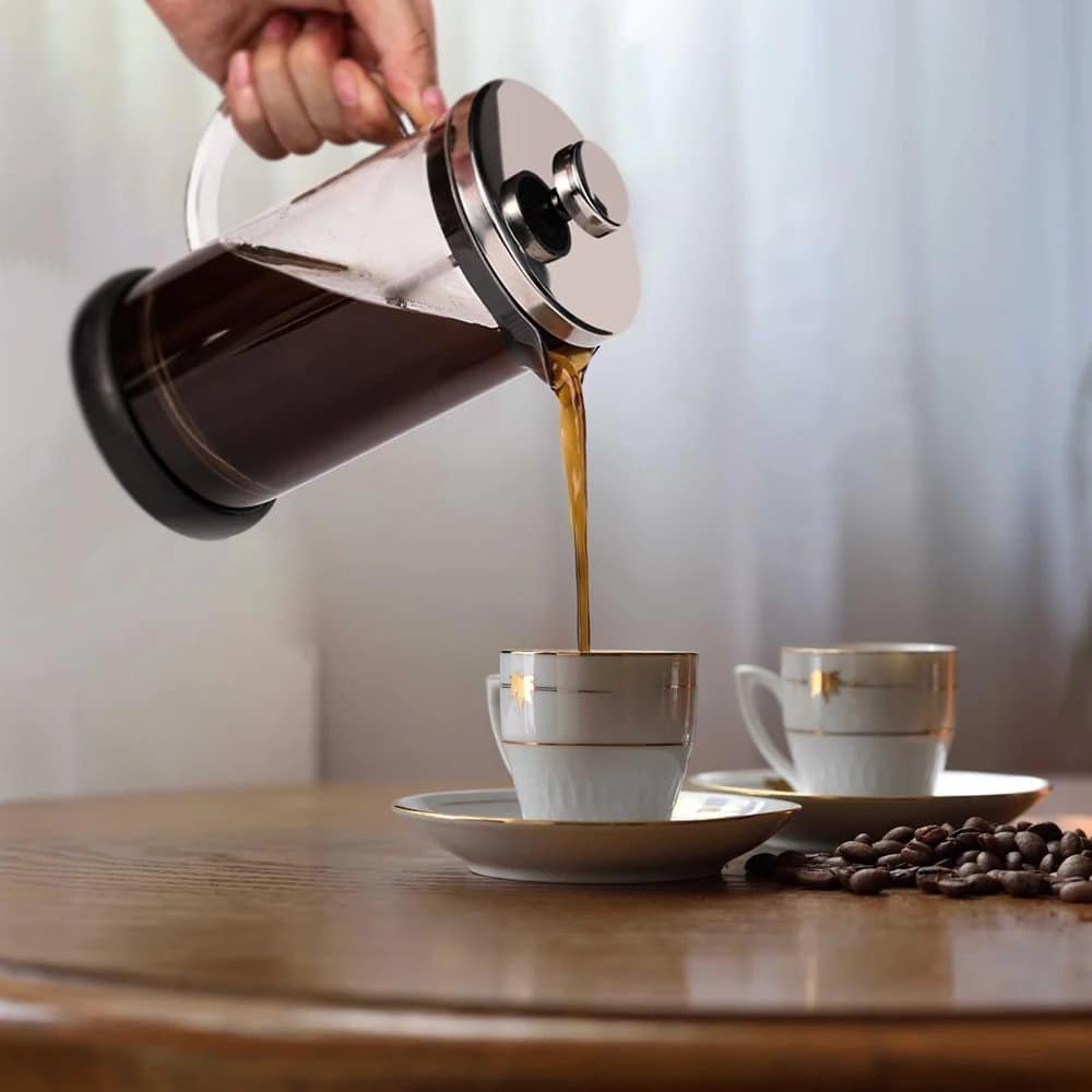 Presse Café Manuel en Acier Inoxydable 600ML - Infusion Parfaite - vue 3