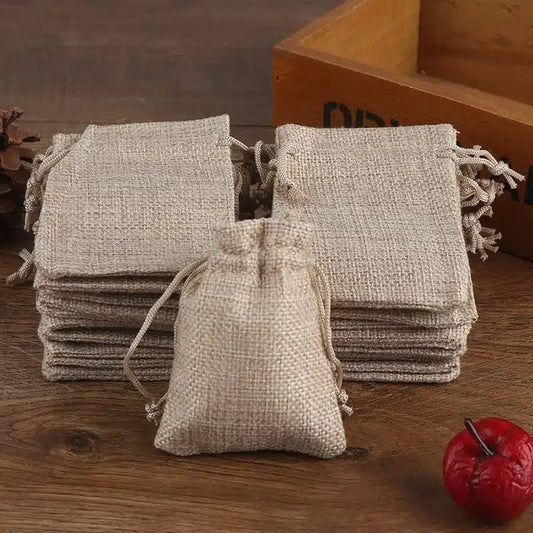 Sac à Café Bio en Toile de Jute Écologique Lot de 50 Pièces - vue 3