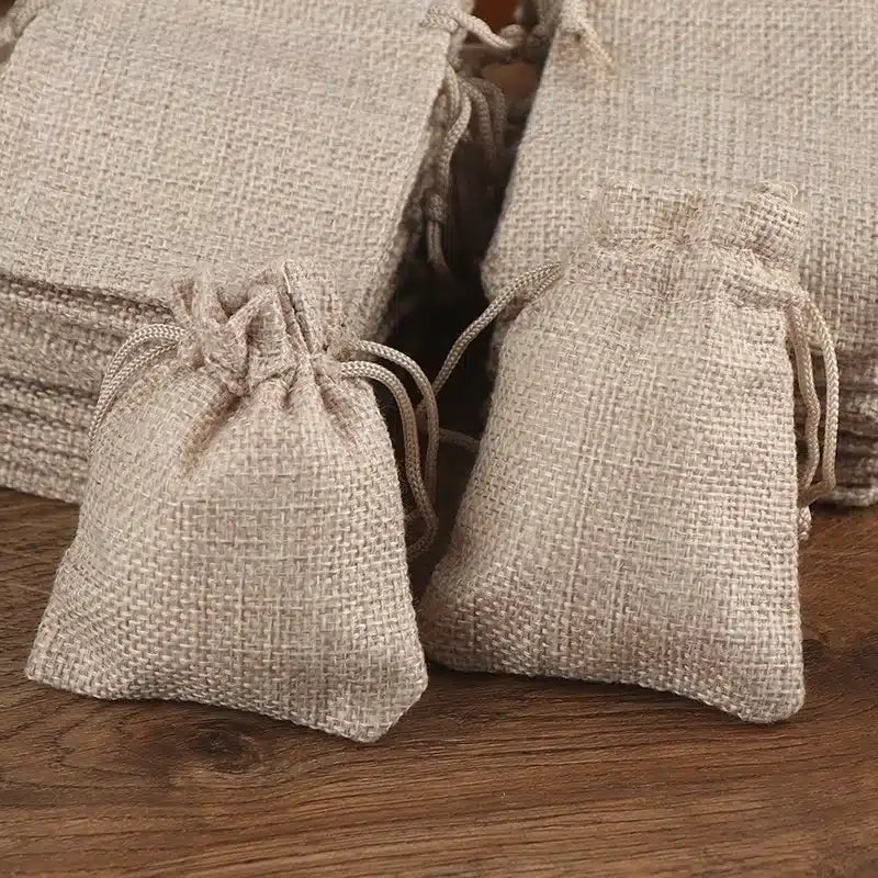 Sac à Café Bio en Toile de Jute Écologique Lot de 50 Pièces - vue 5