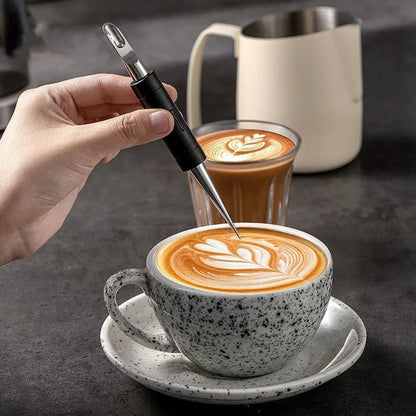Stylo Latte Art en Acier Inoxydable avec Pointe Fine - vue 3